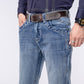 MEN'S WASH SLIM BOOT CUT JEANS