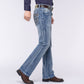 MEN'S WASH SLIM BOOT CUT JEANS