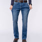MEN'S WASH SLIM BOOT CUT JEANS